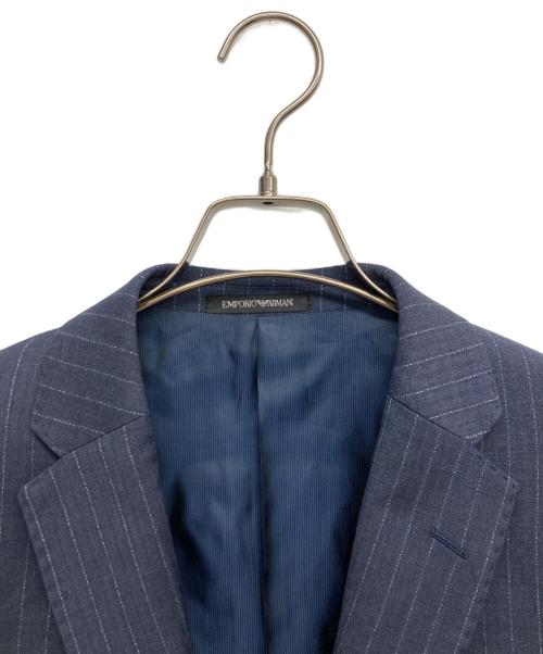 EMPORIO ARMANI（エンポリオ アルマーニ）EMPORIO ARMANI (エンポリオ アルマーニ) セットアップスーツ ネイビー サイズ:48の古着・服飾アイテム