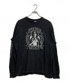 SUPREME×Hysteric Glamourシュプリーム×ヒステリックグラマー）の古着「L/S TEE」｜ブラック
