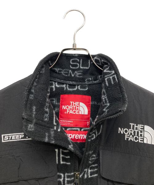 THE NORTH FACE（ザ ノース フェイス）THE NORTH FACE (ザ ノース フェイス) Supreme (シュプリーム) Steep Tech Fleece Jacket ブラック サイズ:Sの古着・服飾アイテム