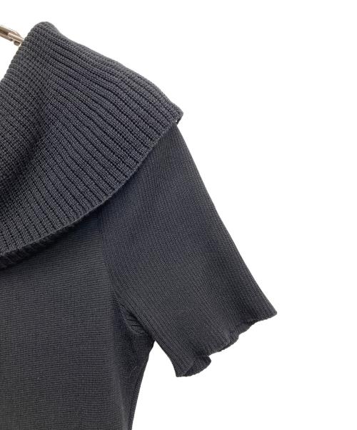 M'S GRACY（エムズグレイシー）M'S GRACY (エムズグレイシー) 半袖ワンピース ブラック サイズ:38の古着・服飾アイテム