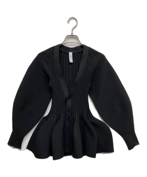 CFCL（シーエフシーエル）CFCL (シーエフシーエル) POTTERY PUFF SLEEVE CARDIGAN ブラック サイズ:1の古着・服飾アイテム