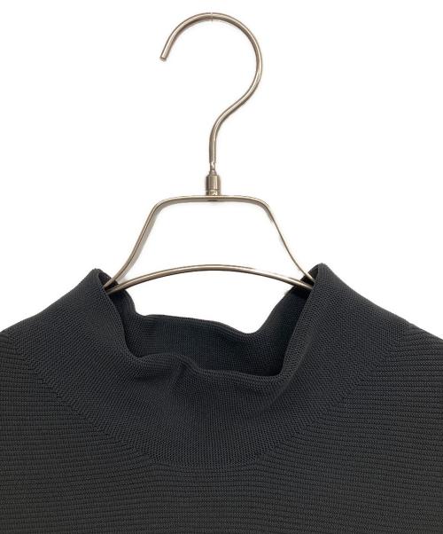 CFCL（シーエフシーエル）CFCL (シーエフシーエル) POTTERY GLITTER MOCKNECK LONG BELL SLEEVE FLARE DRESS ブラック サイズ:1の古着・服飾アイテム