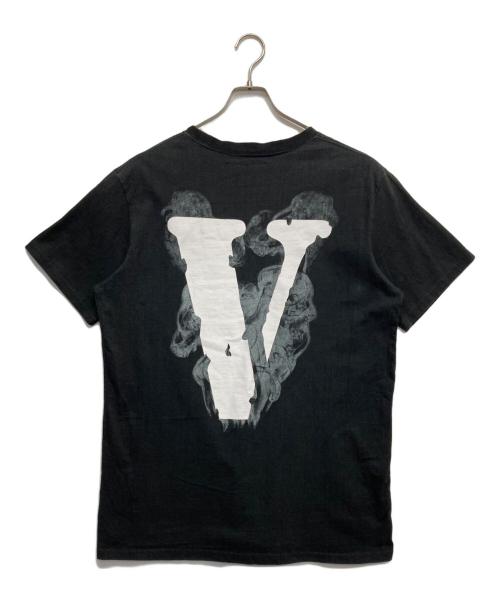 LIVE VLONE DIE VLONE（ヴィーロン）LIVE VLONE DIE VLONE (ヴィーロン) プリントTシャツ ブラック サイズ:XLの古着・服飾アイテム