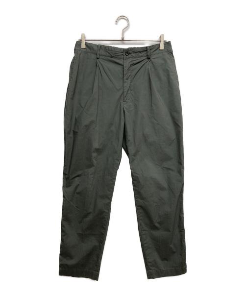 Graphpaper（グラフペーパー）Graphpaper (グラフペーパー) SOLOTEX TWILL WIDE CHEF PANTS グリーン サイズ:2の古着・服飾アイテム