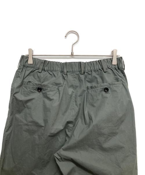 Graphpaper（グラフペーパー）Graphpaper (グラフペーパー) SOLOTEX TWILL WIDE CHEF PANTS グリーン サイズ:2の古着・服飾アイテム