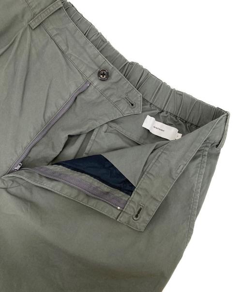 Graphpaper（グラフペーパー）Graphpaper (グラフペーパー) SOLOTEX TWILL WIDE CHEF PANTS グリーン サイズ:2の古着・服飾アイテム