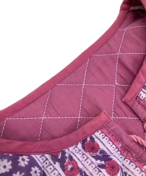 freada（フリーダ）Freada (フリーダ) インドキルトワンピース パープル サイズ:Freeの古着・服飾アイテム