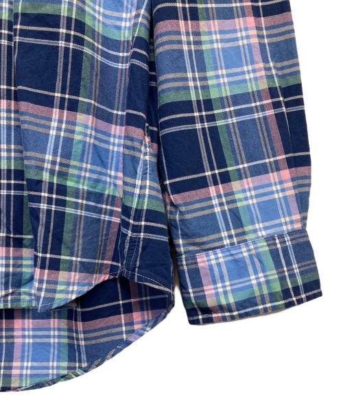 POLO RALPH LAUREN（ポロ・ラルフローレン）POLO RALPH LAUREN (ポロ・ラルフローレン) ボタンダウンシャツ ブルー サイズ:Lの古着・服飾アイテム