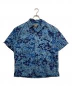 GRAMICCIグラミチ）の古着「柄シャツ」｜ブルー