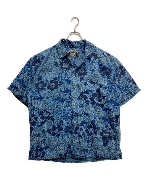 GRAMICCI（グラミチ）GRAMICCI (グラミチ) 柄シャツ ブルー サイズ:Lの古着・服飾アイテム