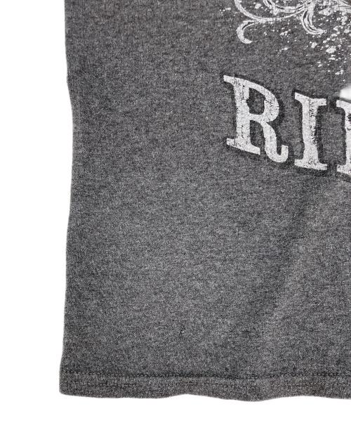 HARLEY-DAVIDSON（ハーレーダビッドソン）HARLEY-DAVIDSON (ハーレーダビッドソン) プリントTシャツ グレー サイズ:Lの古着・服飾アイテム