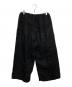 Y's (ワイズ) イージーパンツ ブラック サイズ:1：10000円