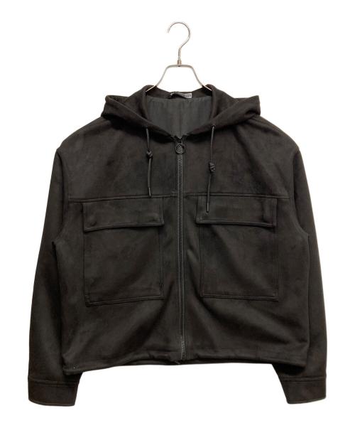 ZARA（ザラ）ZARA (ザラ) フェイクスエードパーカー ブラウン サイズ:Mの古着・服飾アイテム