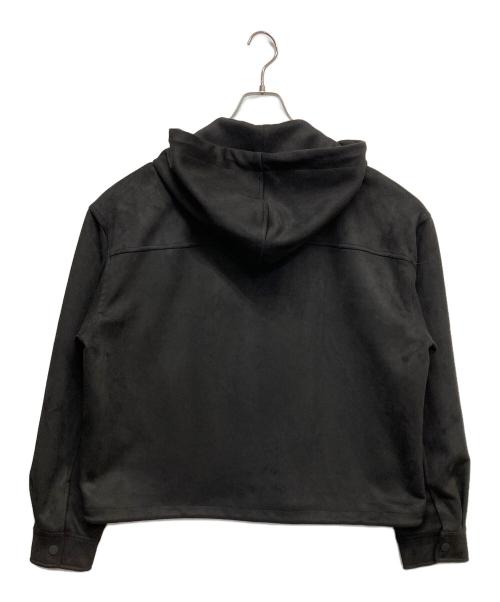 ZARA（ザラ）ZARA (ザラ) フェイクスエードパーカー ブラウン サイズ:Mの古着・服飾アイテム