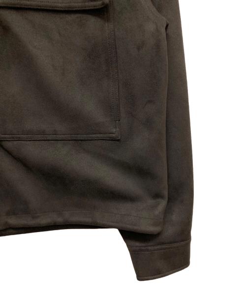 ZARA（ザラ）ZARA (ザラ) フェイクスエードパーカー ブラウン サイズ:Mの古着・服飾アイテム