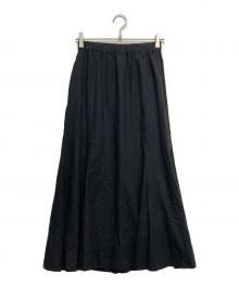 JOURNAL STANDARD relume（ジャーナルスタンダード レリューム）の古着「リネンレーヨンマーメイドスカート」｜ブラック