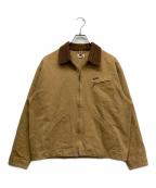BACKERSバッカーズ）の古着「ワークジャケット」｜ブラウン