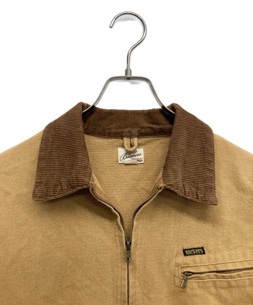 BACKERS（バッカーズ）Backers (バッカーズ) ワークジャケット ブラウン サイズ:Mの古着・服飾アイテム