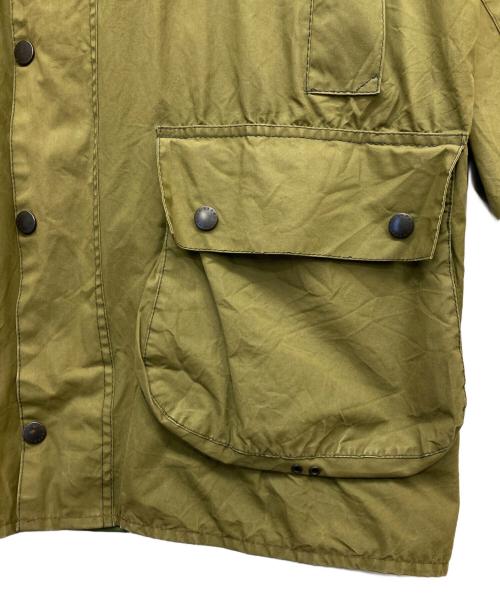 Barbour（バブアー）Barbour (バブアー) border オリーブ サイズ:42の古着・服飾アイテム