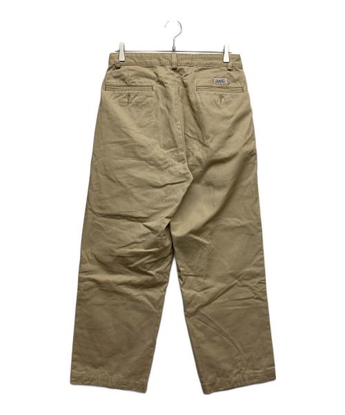 POLO RALPH LAUREN（ポロ・ラルフローレン）POLO RALPH LAUREN (ポロ・ラルフローレン) ツータックパンツ ベージュ サイズ:W32の古着・服飾アイテム