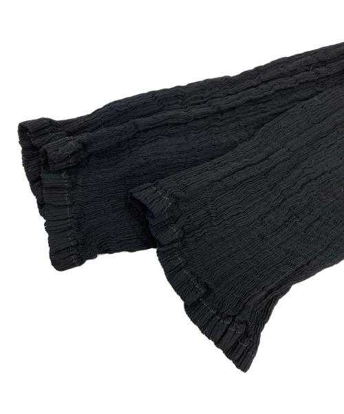 me ISSEY MIYAKE（ミーイッセイ ミヤケ）me ISSEY MIYAKE (ミーイッセイ ミヤケ) チュニックブラウス ブラック サイズ:-の古着・服飾アイテム