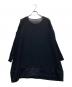 me ISSEY MIYAKE (ミーイッセイ ミヤケ) チュニックブラウス ブラック サイズ:-：13000円