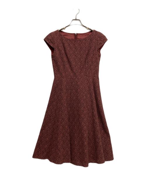 ANAYI（アナイ）ANAYI (アナイ) 花柄レースワンピース レッド サイズ:38の古着・服飾アイテム