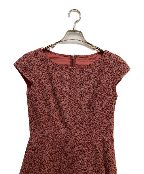 ANAYI（アナイ）ANAYI (アナイ) 花柄レースワンピース レッド サイズ:38の古着・服飾アイテム