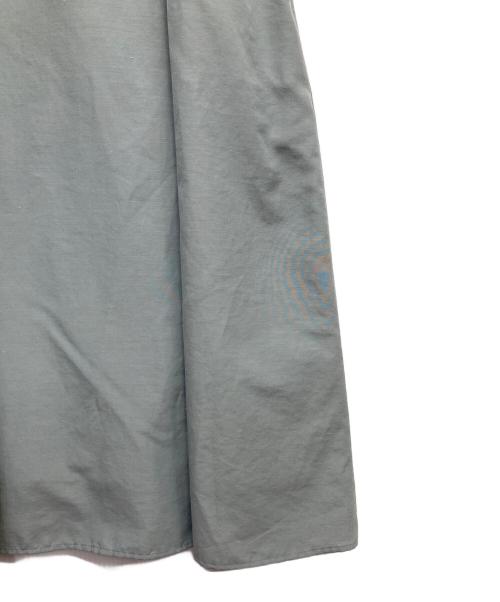 BLUE LABEL CRESTBRIDGE（ブルーレーベルクレストブリッジ）BLUE LABEL CRESTBRIDGE (ブルーレーベルクレストブリッジ) ライトタンブラーブロードワンピース ブルー サイズ:38の古着・服飾アイテム
