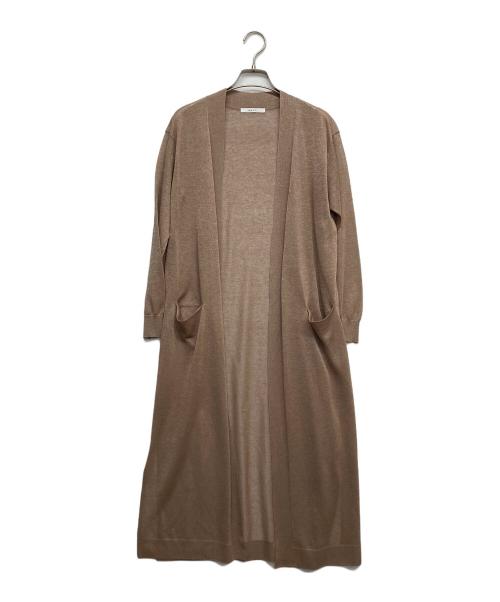 ANAYI（アナイ）ANAYI (アナイ) ロングカーディガン ベージュ サイズ:38の古着・服飾アイテム