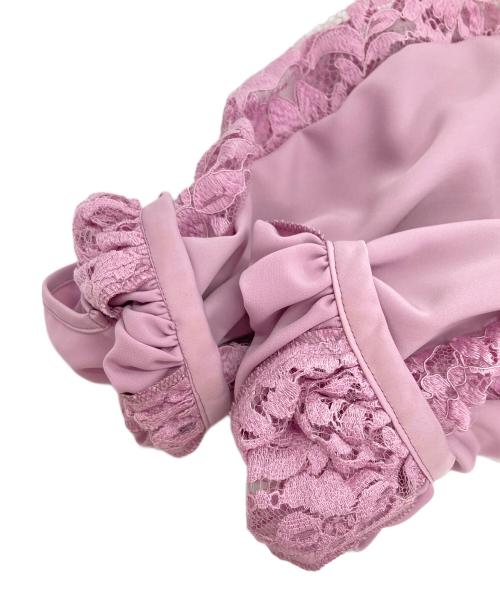ANAYI（アナイ）ANAYI (アナイ) レースカットソー ピンク サイズ:38の古着・服飾アイテム