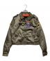 DIESEL（ディーゼル）の古着「ワッペンフライトジャケット」｜オリーブ