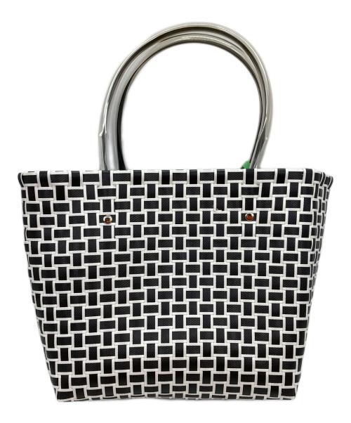 MARNI（マルニ）MARNI (マルニ) MARKET FLOWER CAFE カゴバッグ ブラックの古着・服飾アイテム