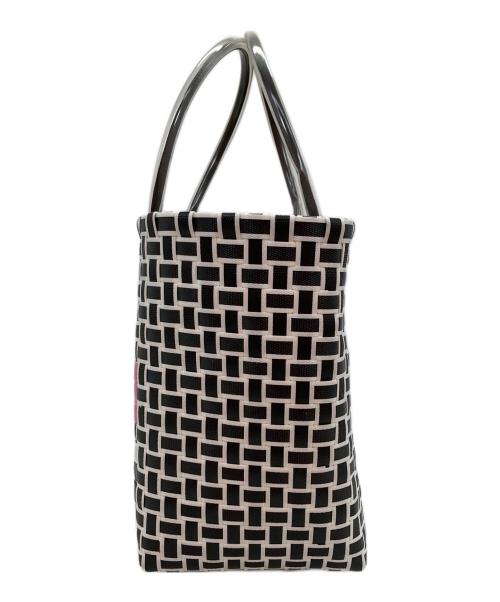 MARNI（マルニ）MARNI (マルニ) MARKET FLOWER CAFE カゴバッグ ブラックの古着・服飾アイテム