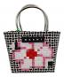 MARNI（マルニ）の古着「MARKET FLOWER CAFE カゴバッグ」｜ブラック