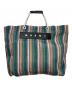 MARNI（マルニ）の古着「マーケットストライプトートバッグ」｜ブルー
