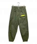 LANDLORDランドロード）の古着「ワイドパンツ」｜グリーン