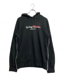 sacai（サカイ）の古着「Spring Winter Sweat Hoodie」｜ブラック