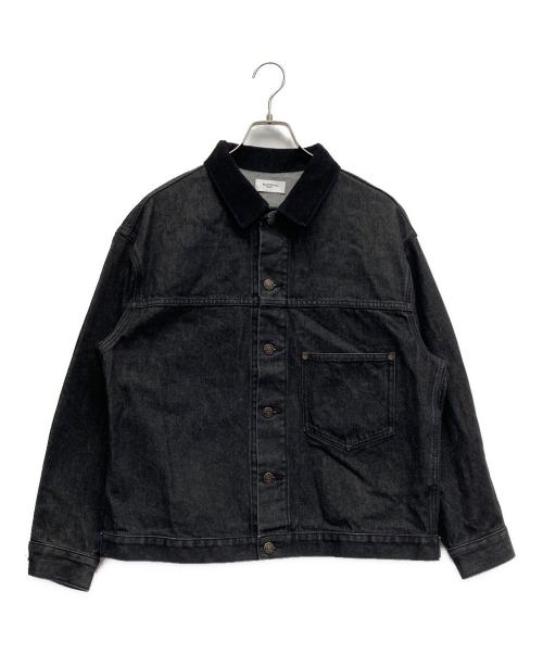 BLUE TOWN（ブルータウン）BLUE TOWN (ブルータウン) 1st type デニムジャケット ブラック サイズ:Mの古着・服飾アイテム