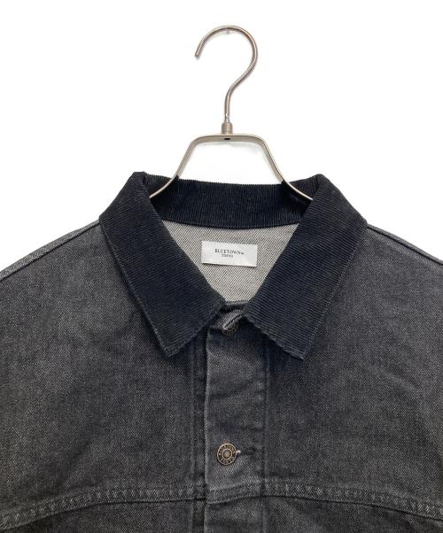 BLUE TOWN（ブルータウン）BLUE TOWN (ブルータウン) 1st type デニムジャケット ブラック サイズ:Mの古着・服飾アイテム