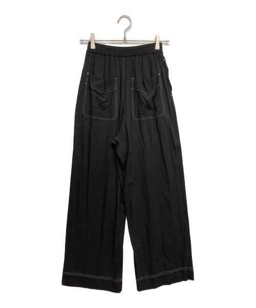 COLUMN（コラム）COLUMN (コラム) PERMANENT (パーマネント) ステッチパンツ ブラック サイズ:34の古着・服飾アイテム
