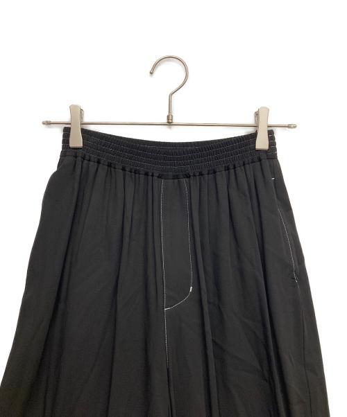 COLUMN（コラム）COLUMN (コラム) PERMANENT (パーマネント) ステッチパンツ ブラック サイズ:34の古着・服飾アイテム