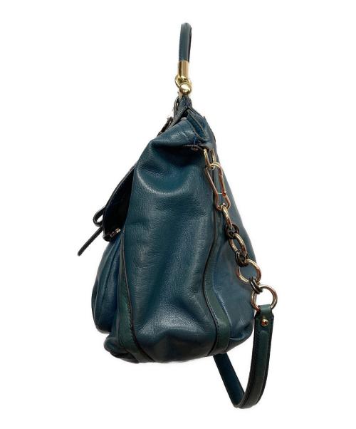 COACH（コーチ）COACH (コーチ) 2WAYバッグ ブルーの古着・服飾アイテム