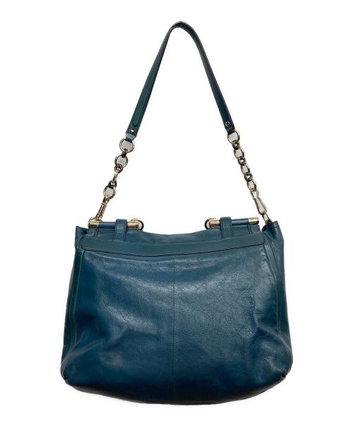 COACH（コーチ）COACH (コーチ) 2WAYバッグ ブルーの古着・服飾アイテム