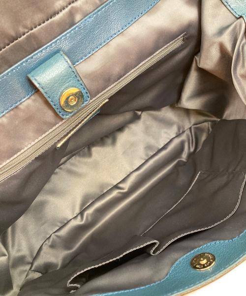 COACH（コーチ）COACH (コーチ) 2WAYバッグ ブルーの古着・服飾アイテム