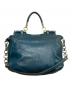 COACH (コーチ) 2WAYバッグ ブルー：7000円