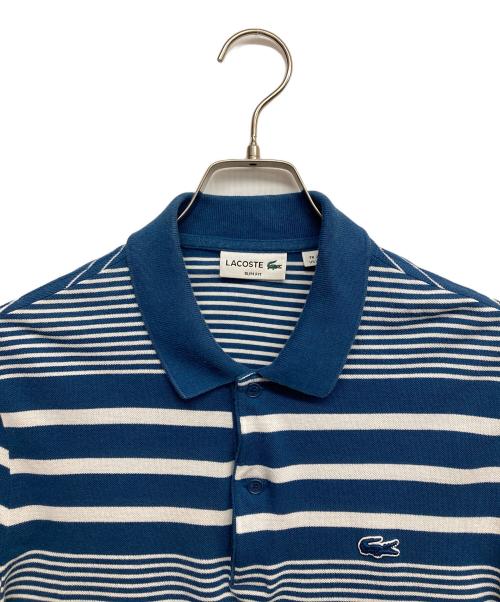 LACOSTE（ラコステ）LACOSTE (ラコステ) ポロシャツ ブルー サイズ:XSの古着・服飾アイテム