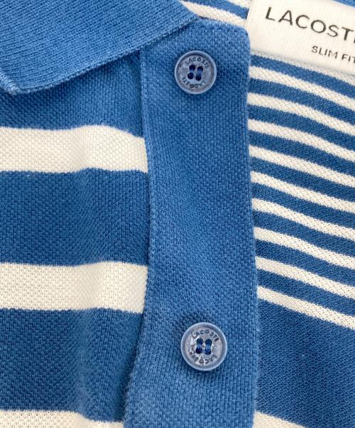LACOSTE（ラコステ）LACOSTE (ラコステ) ポロシャツ ブルー サイズ:XSの古着・服飾アイテム