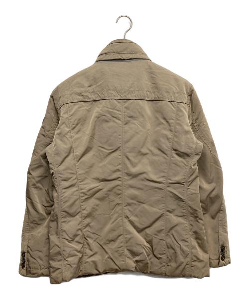 PEUTEREY（ピューテリー）PEUTEREY (ピューテリー) ラビットファーダウンジャケット ブラウン サイズ:48の古着・服飾アイテム