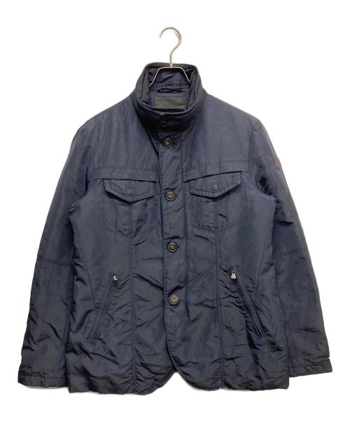 PEUTEREY（ピューテリー）PEUTEREY (ピューテリー) ラビットファーダウンジャケット ネイビー サイズ:48の古着・服飾アイテム